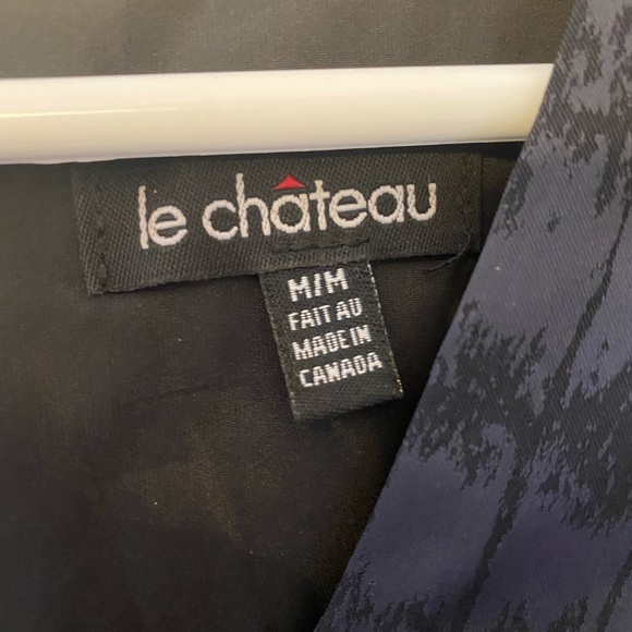 Le Chateau dress 👗 size medium dark blue - Picture 3 of 3
